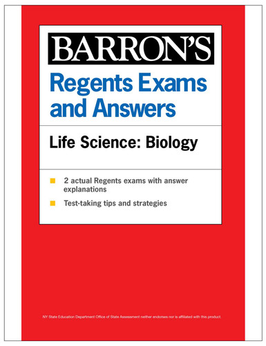 Regents Exams and Answers: Life Science: Biology, 1st Edition by Barron's Educational Series, 9781506296142