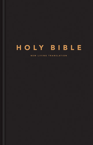 NLT Large Print Pew Bible (Hardcover, Black) by New Living Translation, Tyndale, 9781496489548