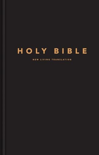 NLT Large Print Pew Bible (Hardcover, Black) by New Living Translation, Tyndale, 9781496489548
