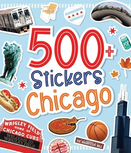 500 Stickers: Chicago by duopress labs, 9781464218996