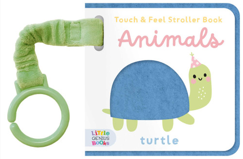 Touch & Feel Stroller Book - Animals (Miniature Edition) by Little Genius Books, 9781960107480