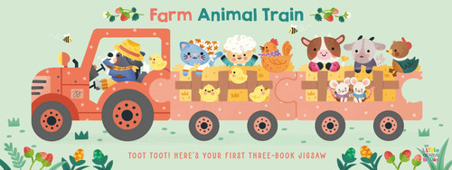 Animal Train - Farm by Little Genius Books, 9781960107503