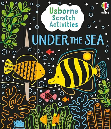 Usborne Scratch Activities Under the Sea by Rosie Dickins, Klara Hawkins, 9781835405734