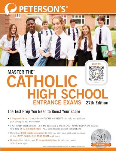 Master the™ Catholic High School Entrance Exams by Peterson's, 9780768946109