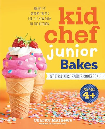 Kid Chef Junior Bakes (My First Kids Baking Cookbook) - 9781641525299 by Charity Mathews, 9781641525299