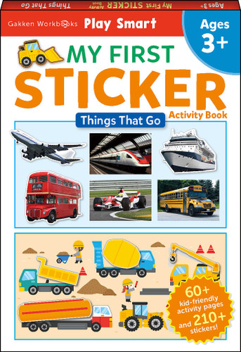 My First STICKER  Activity Book Things That Go by Gakken early childhood experts, 9784056212532