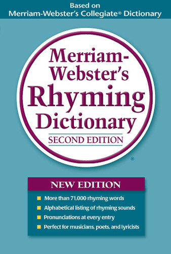 Merriam-Webster's Rhyming Dictionary - 9780877796411 by Merriam-Webster, 9780877796411