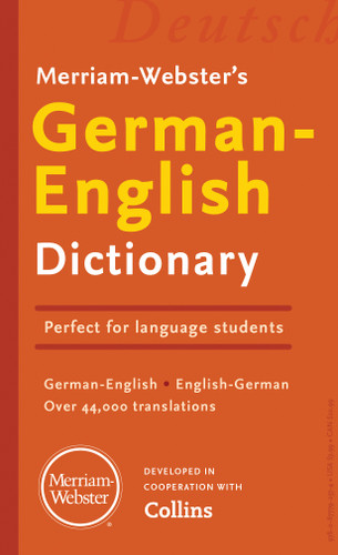 Merriam-Webster's German-English Dictionary - 9780877792574 by Merriam-Webster, 9780877792574