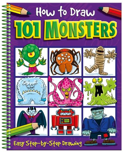 How To Draw 101 Monsters by Barry Green, Dan Green, 9781801055956