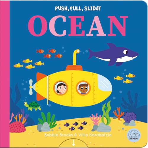 Push, Pull, Slide! Ocean by Bobbie Brooks, Villie Karabatzia, 9781836160663
