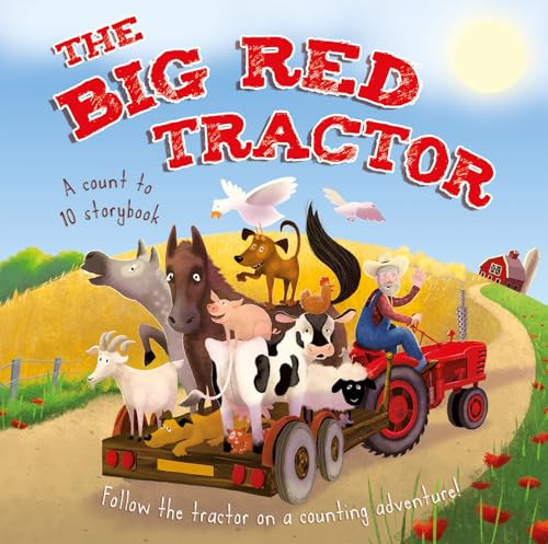 The Big Red Tractor by Oakley Graham, Coen Hamelink, 9781801059046