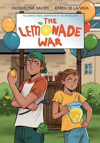 The Lemonade War Graphic Novel by Jacqueline Davies, Karen De la Vega, 9780063310407