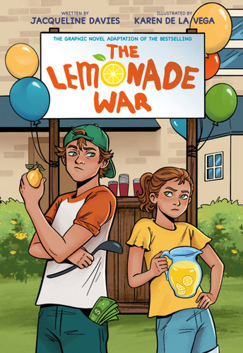 The Lemonade War Graphic Novel - 9780063310384 by Jacqueline Davies, Karen De la Vega, 9780063310384 The Lemonade War Graphic Novel - 9780063310384 by Jacqueline Davies, Karen De la Vega, 9780063310384