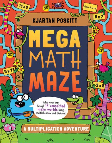 Mega Math Maze (A Multiplication Adventure) by Kjartan Poskitt, 9781523530854