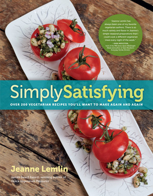 Simply Satisfying (Over 200 Vegetarian Recipes You'll Want to Make Again and Again) by Jeanne Lemlin, 9781615190621