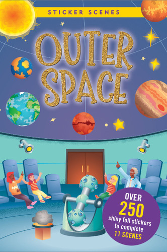 Sticker Scenes - Outer Space (Create 11 scenes using over 250 stickers!) by Diego Vaisberg, 9781441344489