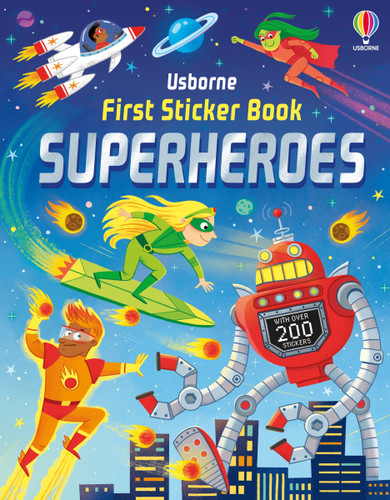First Sticker Book Superheroes by Kate Nolan, Valeria Danilova, 9781836050575 First Sticker Book Superheroes by Kate Nolan, Valeria Danilova, 9781836050575