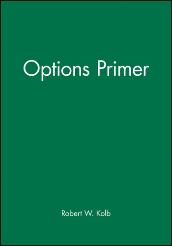 Options Primer by Rob Quail, 9781577180715