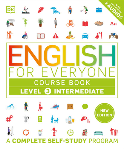 English for Everyone Course Book Level 3 Intermediate (A Complete Self-Study Program) - 9780593968093 by DK, 9780593968093