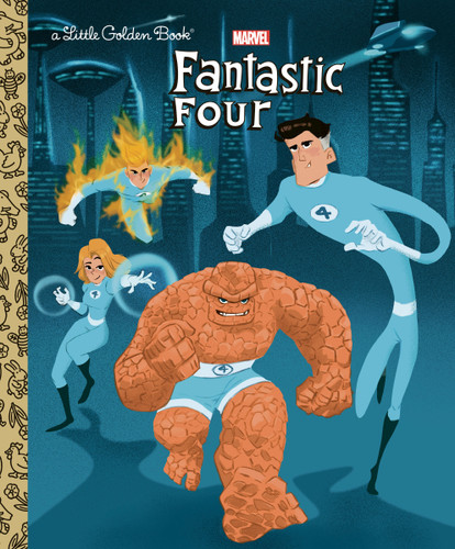 Fantastic Four Little Golden Book (Marvel) by Arie Kaplan, Golden Books, 9780593906507