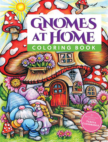 Gnomes at Home Coloring Book by Teresa Goodridge, 9780486854205