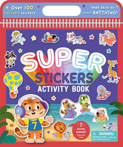 Super Stickers Activity Book (with Over 100 Reusable Stickers!) by IglooBooks, Valeria Issa, 9781837955763