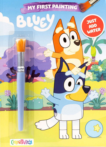 Bluey Colortivity: My First Painting by Editors of Studio Fun International, 9780794452711