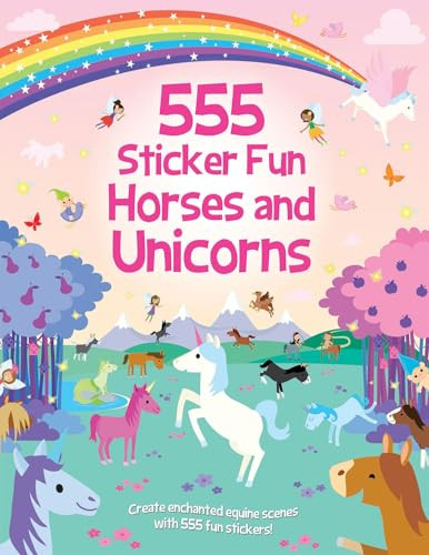 555 Sticker Fun Horses and Unicorns: Activity Book by Oakley Graham, Lauren Ellis, 9781835553145