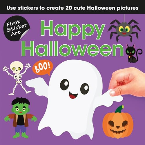 First Sticker Art: Happy Halloween by Paul Calver, Toby Reynolds, Ksenya Savva, 9781464244957