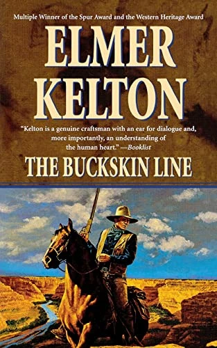 The Buckskin Line (A Novel of the Texas Rangers) by Elmer Kelton, 9780765390387