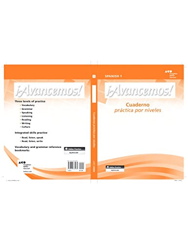 Cuaderno Practica por niveles Student Edition Level 1 (Spanish Edition) by ML, 9780618765935