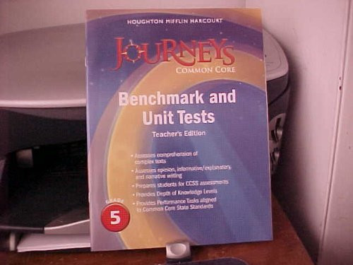Benchmark and Unit Tests Teacher's Edition Grade 5 by Reading, 9780547873985