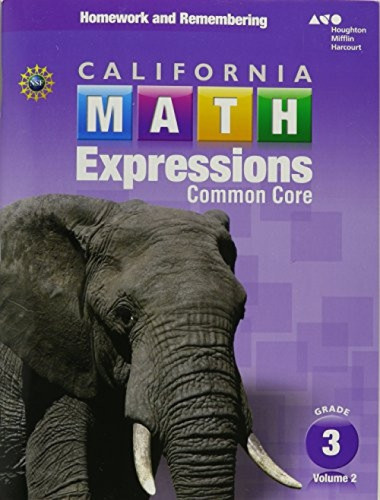 Homework and Remembering Workbook, Volume 2 Grade 3 by HNM HNM, 9780544211360