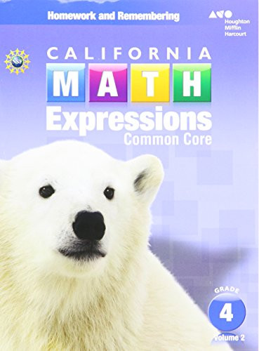 Homework and Remembering Workbook, Volume 2 Grade 4 by HNM HNM, 9780544211384