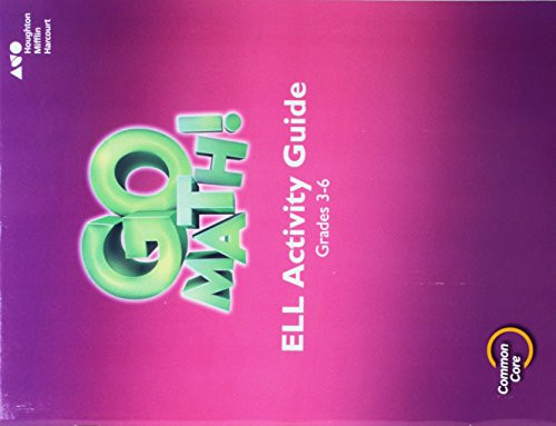 English Language Learners Activity Guide for Teacher Grades 3-6 by HOUGHTON MIFFLIN HARCOURT, 9780544401044