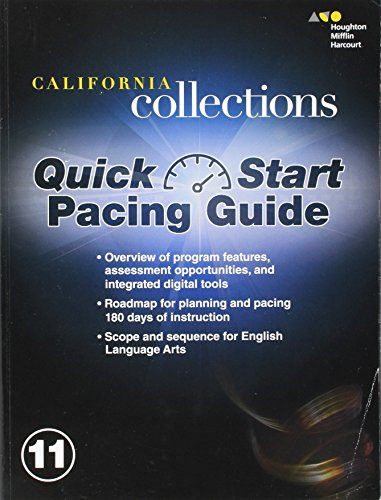 Quick Start Pacing Guide Grade 11 by HOUGHTON MIFFLIN HARCOURT, 9780544612563