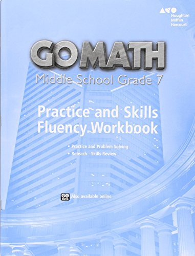 Practice Fluency Workbook Grade 7 - 9780544817302 by HOUGHTON MIFFLIN HARCOURT, 9780544817302