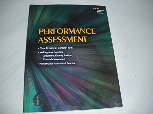 Performance Task Assessment Student Grade 6 by HOUGHTON MIFFLIN HARCOURT, 9780544846920