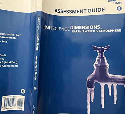 Assessment Guide Grades 6-8 (Module E Earth's Water & Atmosphere) by HOUGHTON MIFFLIN HARCOURT, 9780544882966