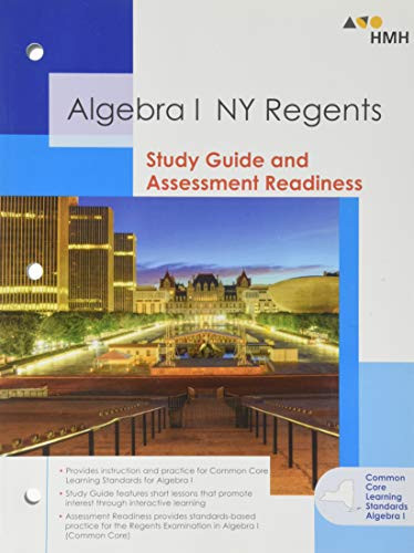 Regents Study Guide and Assessment Readiness by HMH HMH, 9780544979536