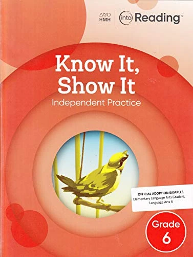 Know It Show It Grade 6 by HOUGHTON MIFFLIN HARCOURT, 9781328453389