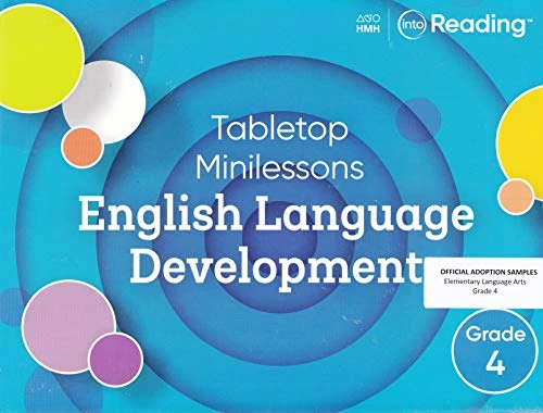Tabletop Minilessons English Language Development Grade 4 by HOUGHTON MIFFLIN HARCOURT, 9781328491640