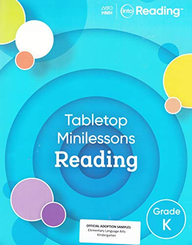 Tabletop Minilessons Reading Grade K by HOUGHTON MIFFLIN HARCOURT, 9781328522900
