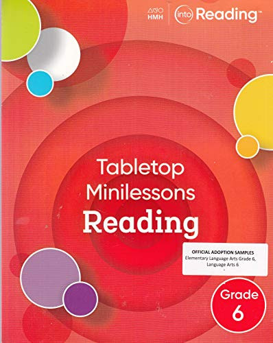 Tabletop Minilessons Reading Grade 6 by HOUGHTON MIFFLIN HARCOURT, 9781328522962