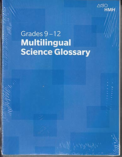 Multilingual Science Glossary Grades 9-12 by HOUGHTON MIFFLIN HARCOURT, 9781328573995