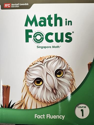 Singapore Math Fact Fluency Course 1 by HOUGHTON MIFFLIN HARCOURT, 9780358105190