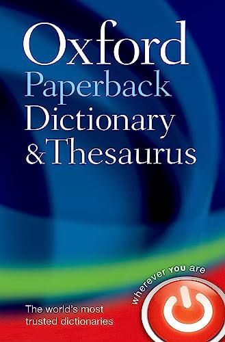 Oxford Paperback Dictionary & Thesaurus by Oxford Languages, 9780199558469