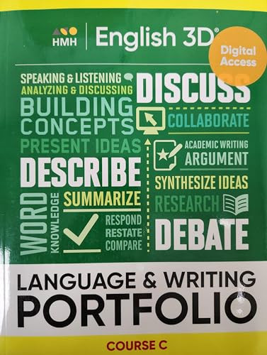 Course C Language & Writing Portfolio by HOUGHTON MIFFLIN HARCOURT, 9780358609483