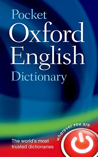 Pocket Oxford English Dictionary by Oxford Languages, 9780199666157 Pocket Oxford English Dictionary by Oxford Languages, 9780199666157