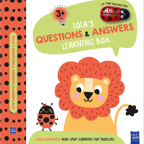 Lola's Questions & Answers Learning Box: Learn with Lion (Ages 3+) (Lola Ladybug's Non-Stop Learning For Toddlers) by Yoyo Books, 9789465055565